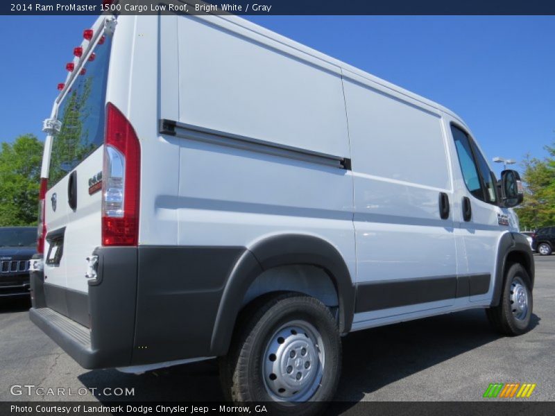 Bright White / Gray 2014 Ram ProMaster 1500 Cargo Low Roof