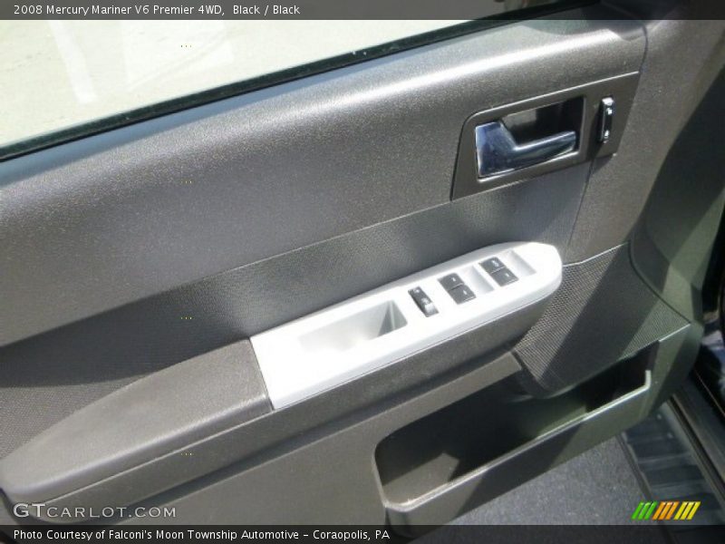 Black / Black 2008 Mercury Mariner V6 Premier 4WD