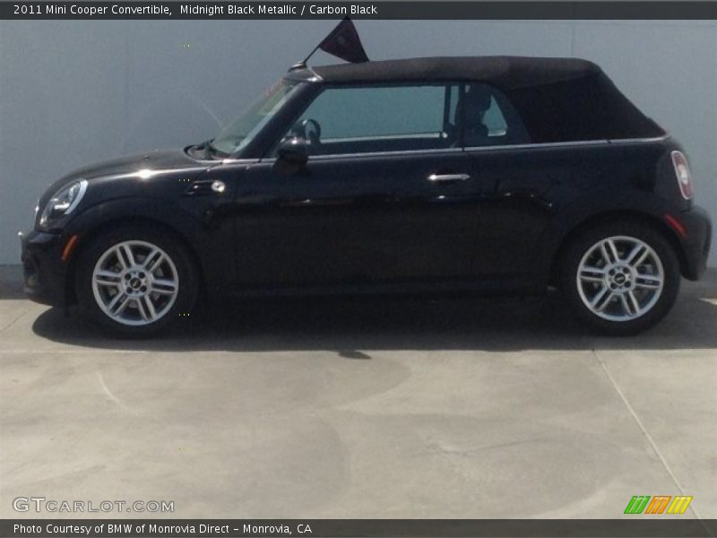 Midnight Black Metallic / Carbon Black 2011 Mini Cooper Convertible