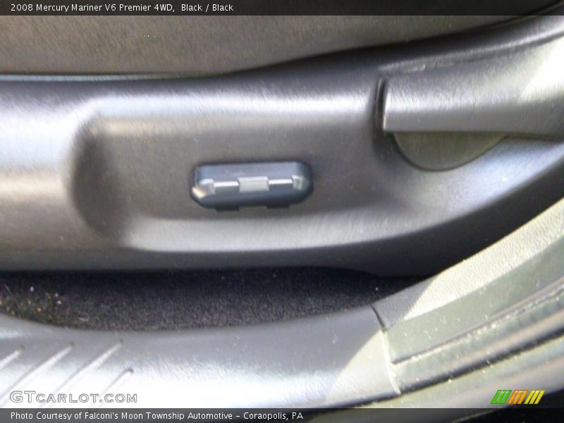 Black / Black 2008 Mercury Mariner V6 Premier 4WD