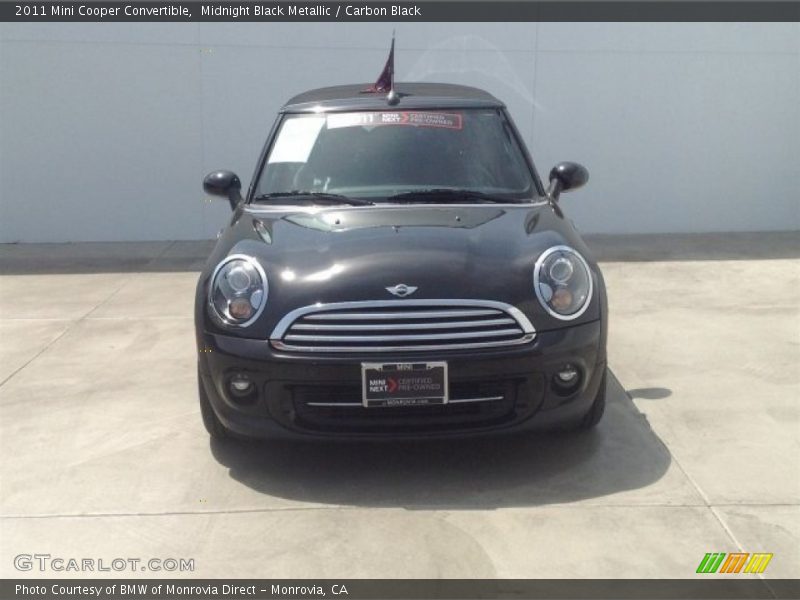 Midnight Black Metallic / Carbon Black 2011 Mini Cooper Convertible