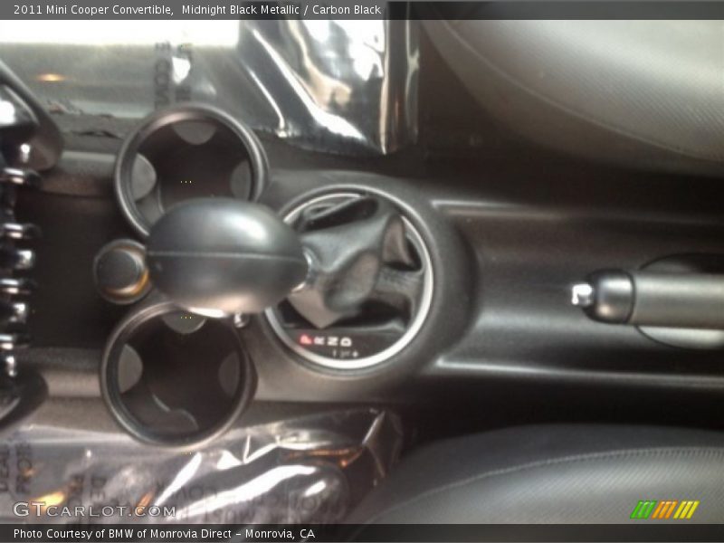 Midnight Black Metallic / Carbon Black 2011 Mini Cooper Convertible