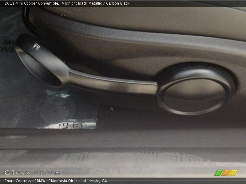 Midnight Black Metallic / Carbon Black 2011 Mini Cooper Convertible