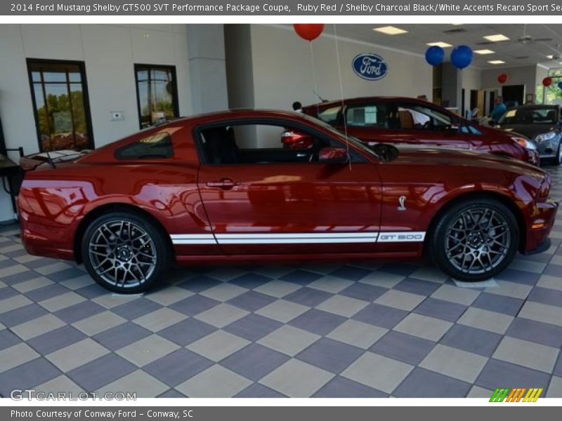  2014 Mustang Shelby GT500 SVT Performance Package Coupe Ruby Red