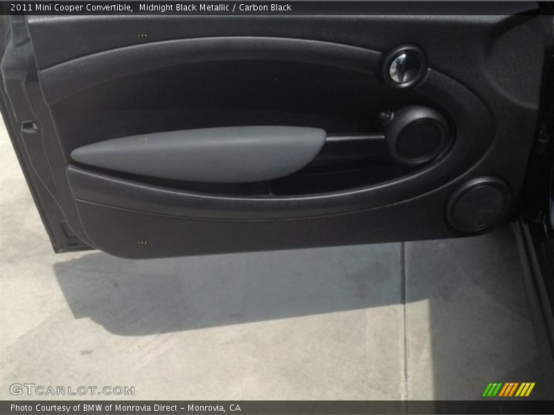 Midnight Black Metallic / Carbon Black 2011 Mini Cooper Convertible