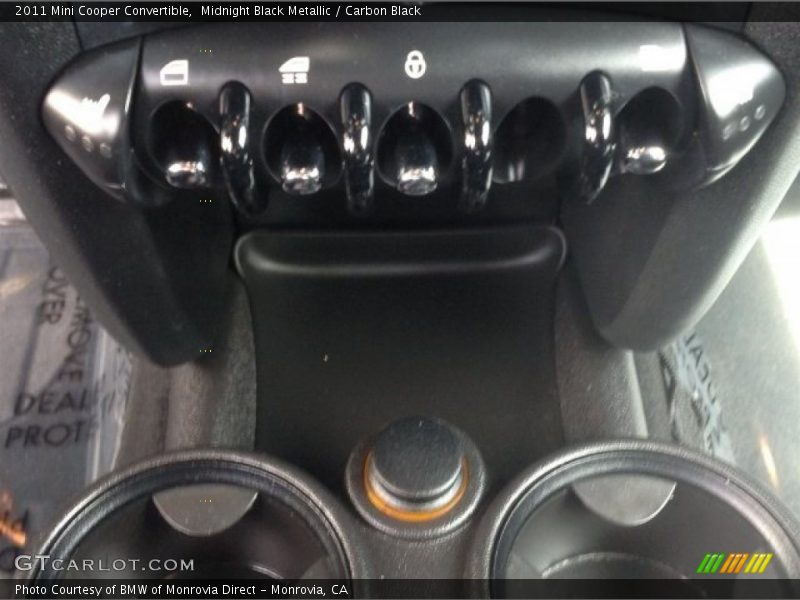 Midnight Black Metallic / Carbon Black 2011 Mini Cooper Convertible