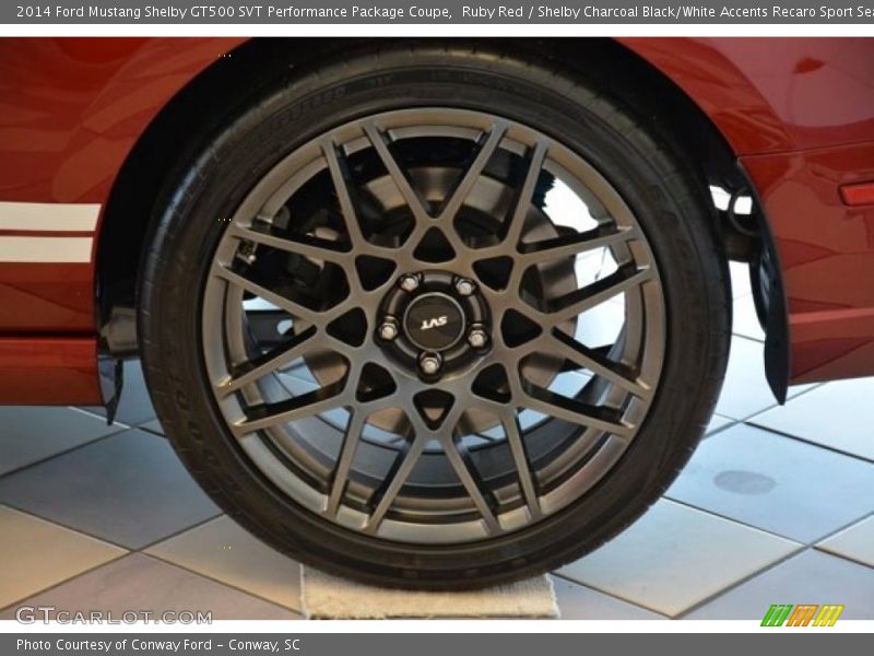  2014 Mustang Shelby GT500 SVT Performance Package Coupe Wheel