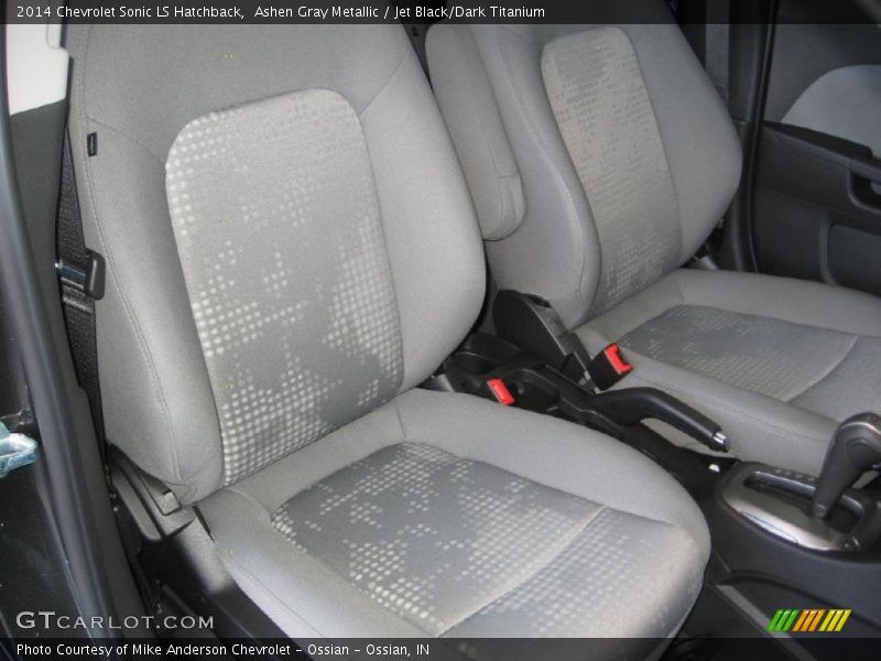 Ashen Gray Metallic / Jet Black/Dark Titanium 2014 Chevrolet Sonic LS Hatchback