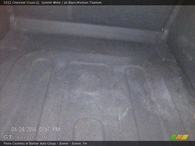 Summit White / Jet Black/Medium Titanium 2012 Chevrolet Cruze LS
