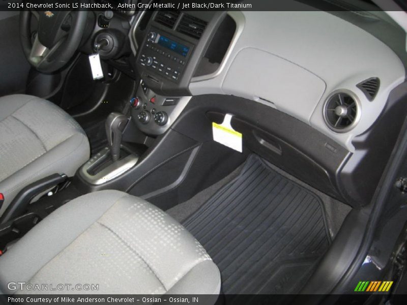 Ashen Gray Metallic / Jet Black/Dark Titanium 2014 Chevrolet Sonic LS Hatchback