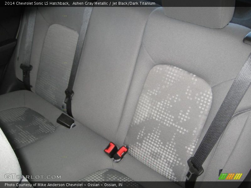 Ashen Gray Metallic / Jet Black/Dark Titanium 2014 Chevrolet Sonic LS Hatchback