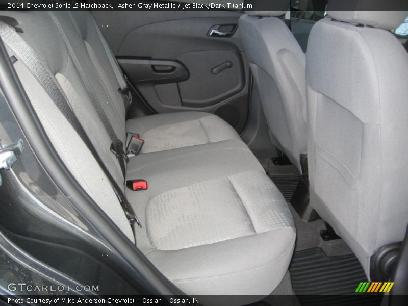 Ashen Gray Metallic / Jet Black/Dark Titanium 2014 Chevrolet Sonic LS Hatchback