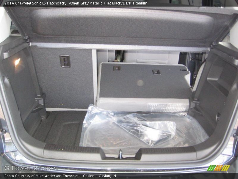  2014 Sonic LS Hatchback Trunk