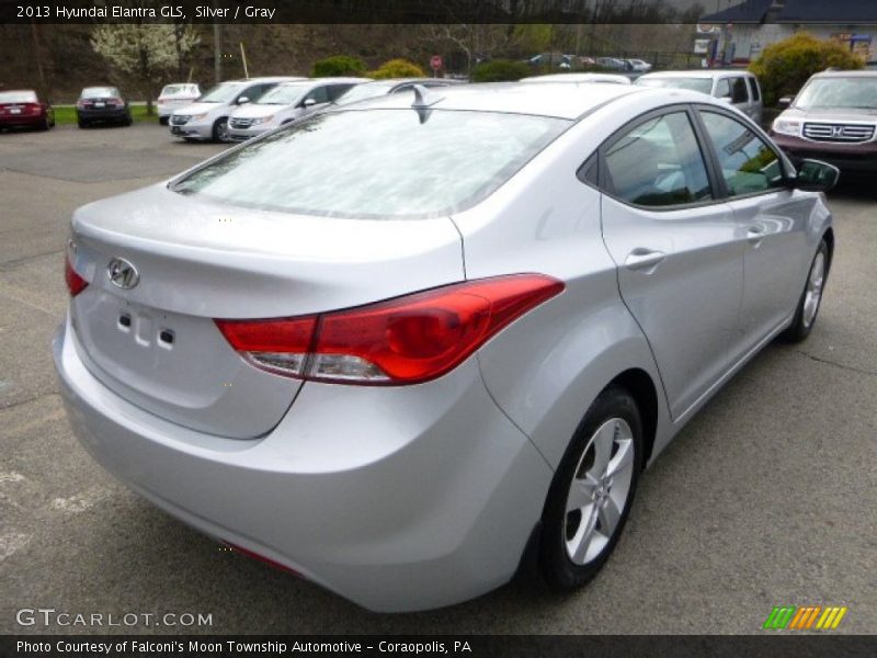 Silver / Gray 2013 Hyundai Elantra GLS