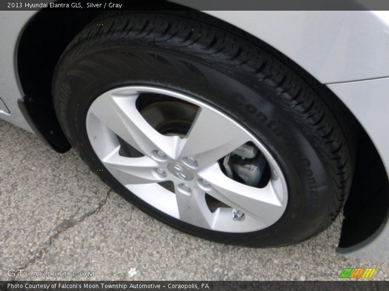 Silver / Gray 2013 Hyundai Elantra GLS
