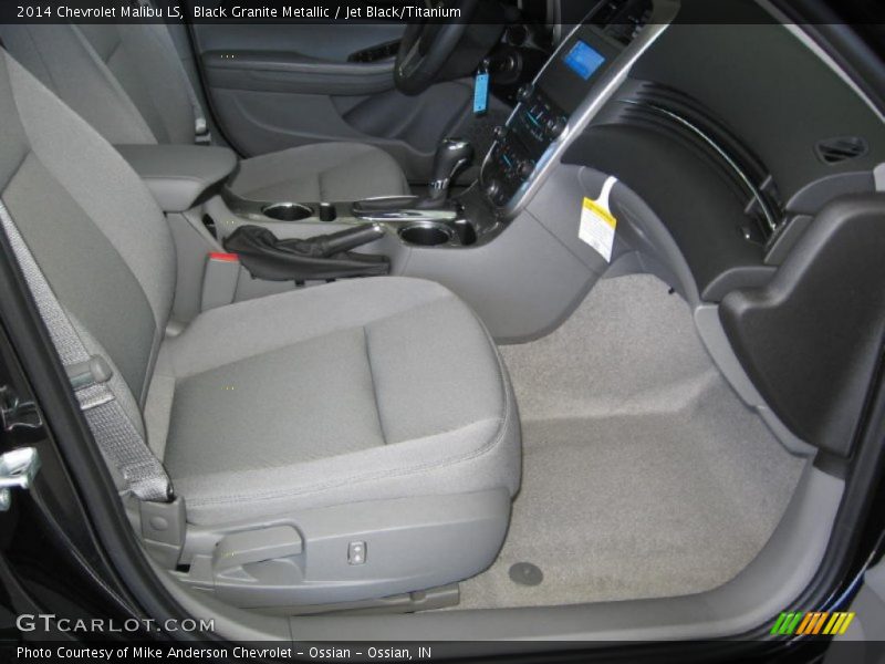Black Granite Metallic / Jet Black/Titanium 2014 Chevrolet Malibu LS