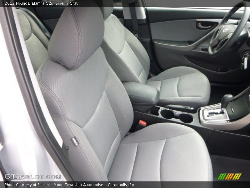 Silver / Gray 2013 Hyundai Elantra GLS