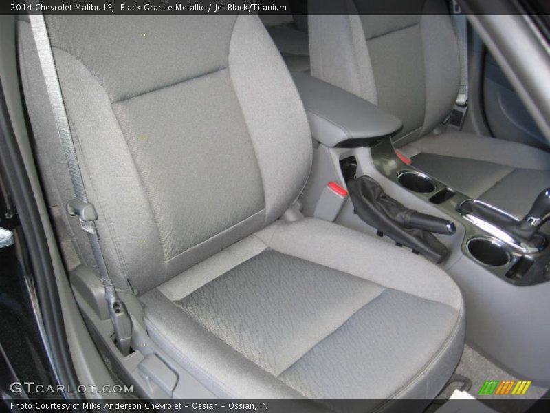 Black Granite Metallic / Jet Black/Titanium 2014 Chevrolet Malibu LS