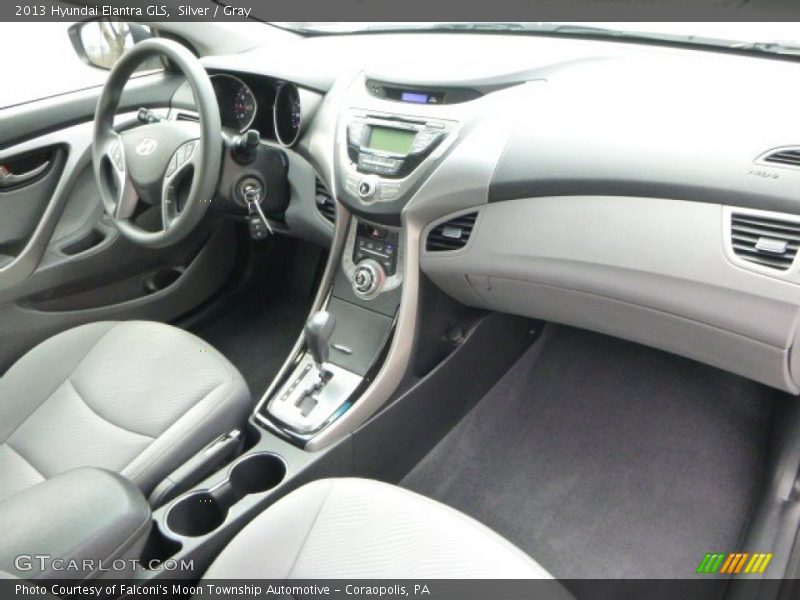 Silver / Gray 2013 Hyundai Elantra GLS