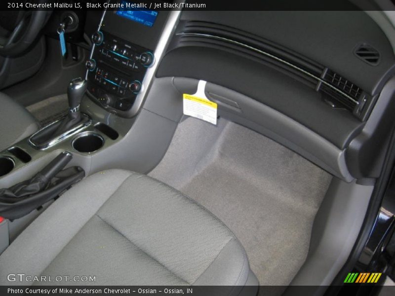 Black Granite Metallic / Jet Black/Titanium 2014 Chevrolet Malibu LS