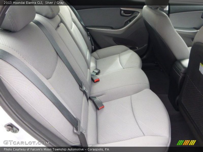 Silver / Gray 2013 Hyundai Elantra GLS