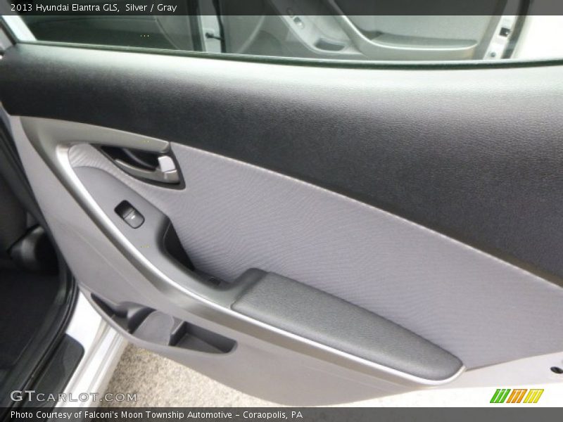 Silver / Gray 2013 Hyundai Elantra GLS