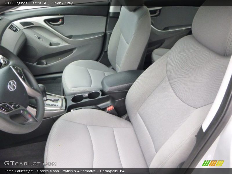 Silver / Gray 2013 Hyundai Elantra GLS