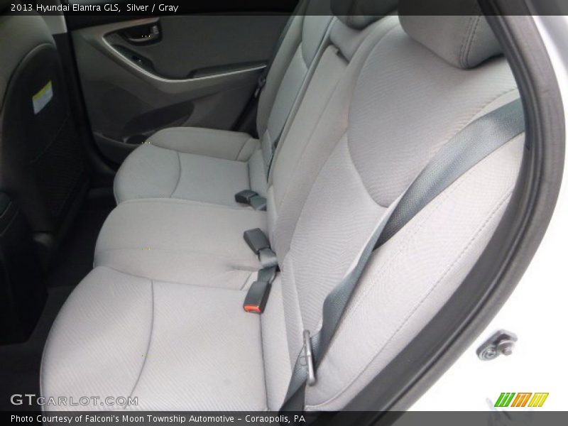 Silver / Gray 2013 Hyundai Elantra GLS