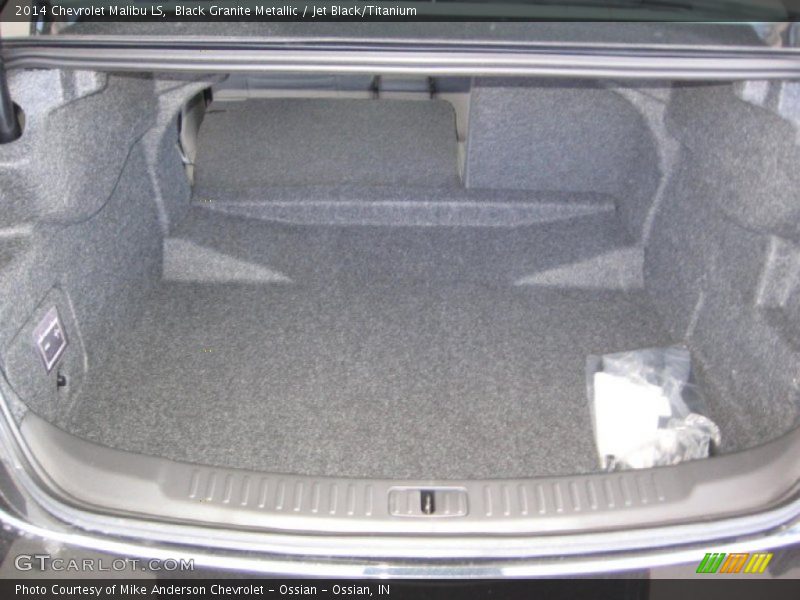 Black Granite Metallic / Jet Black/Titanium 2014 Chevrolet Malibu LS