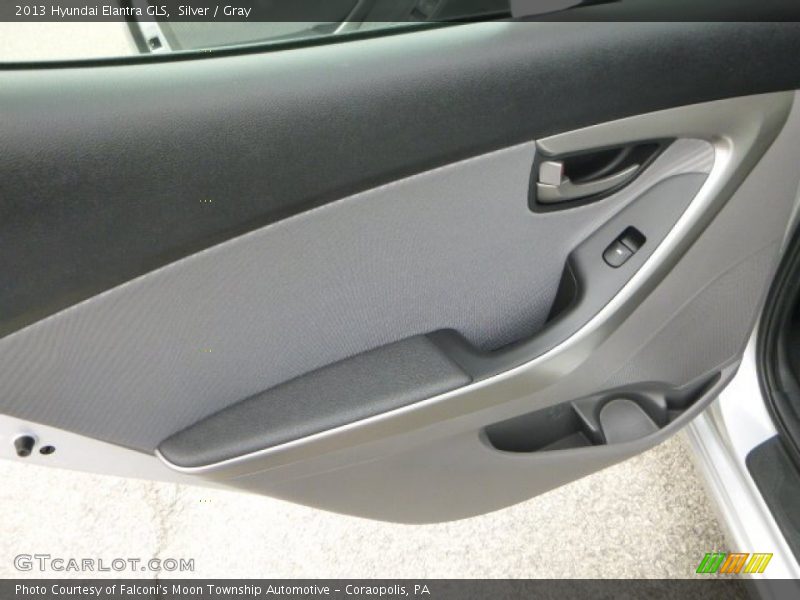 Silver / Gray 2013 Hyundai Elantra GLS
