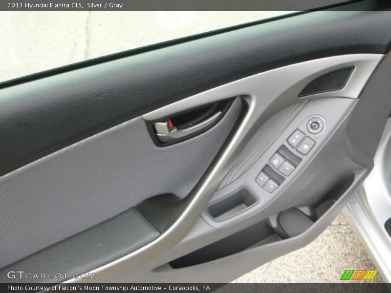 Silver / Gray 2013 Hyundai Elantra GLS