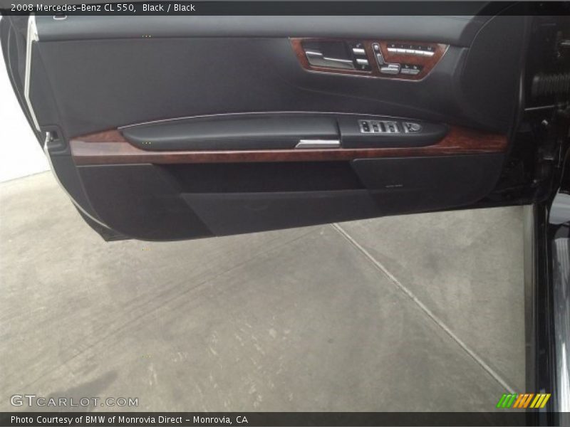 Black / Black 2008 Mercedes-Benz CL 550