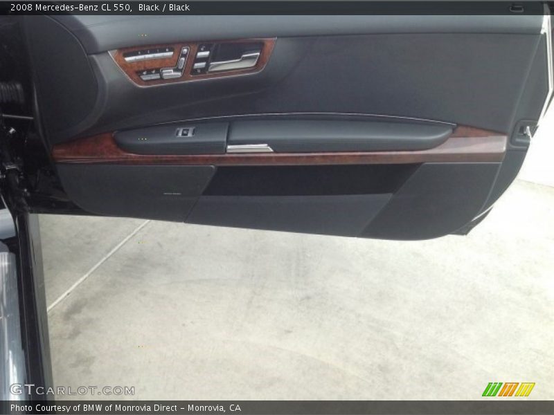 Black / Black 2008 Mercedes-Benz CL 550