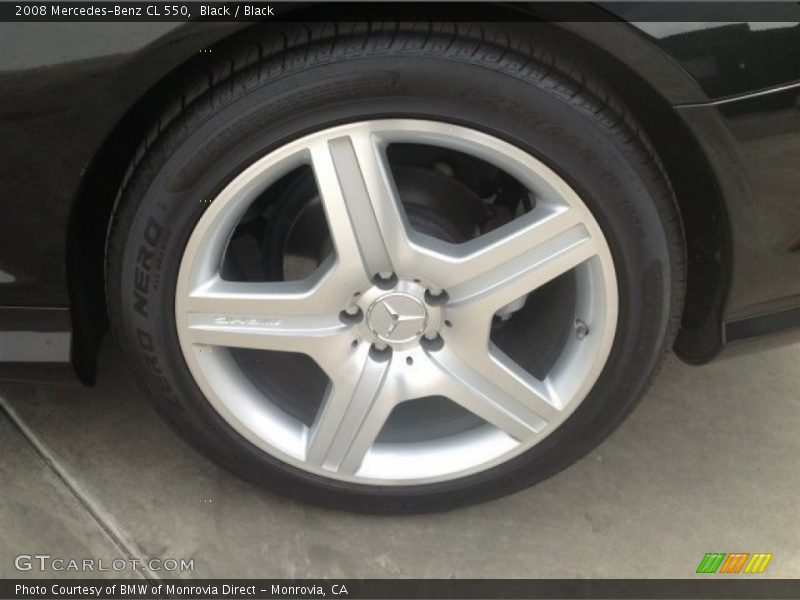Black / Black 2008 Mercedes-Benz CL 550