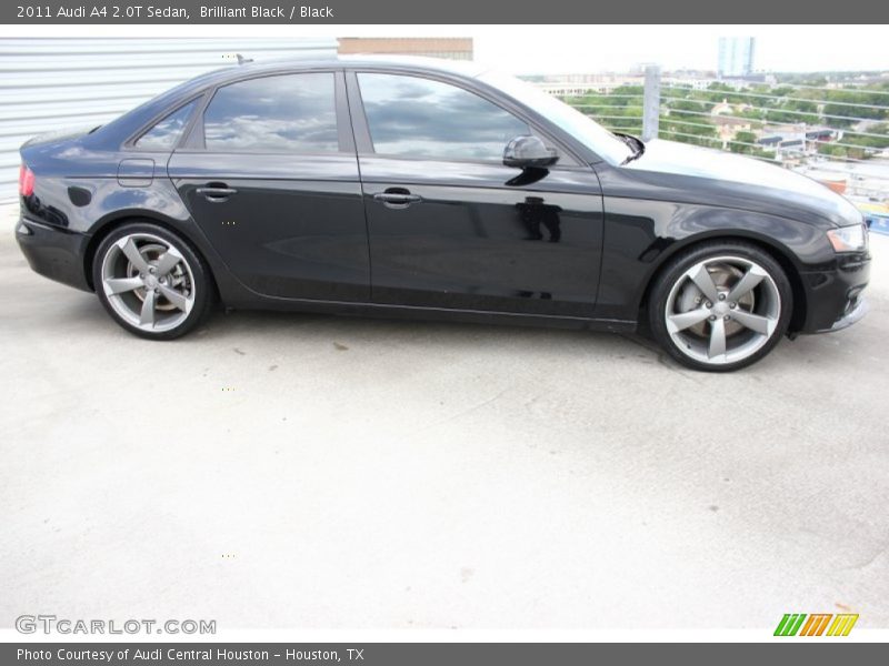 Brilliant Black / Black 2011 Audi A4 2.0T Sedan