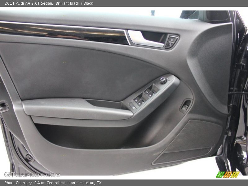 Brilliant Black / Black 2011 Audi A4 2.0T Sedan