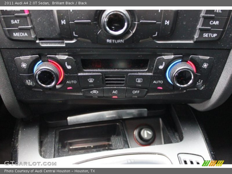 Controls of 2011 A4 2.0T Sedan