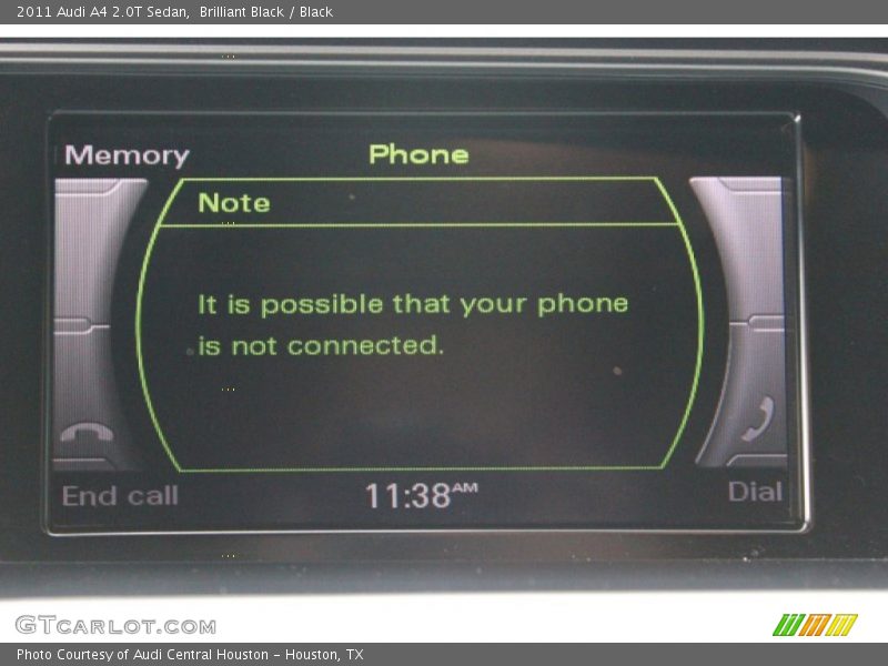 Brilliant Black / Black 2011 Audi A4 2.0T Sedan