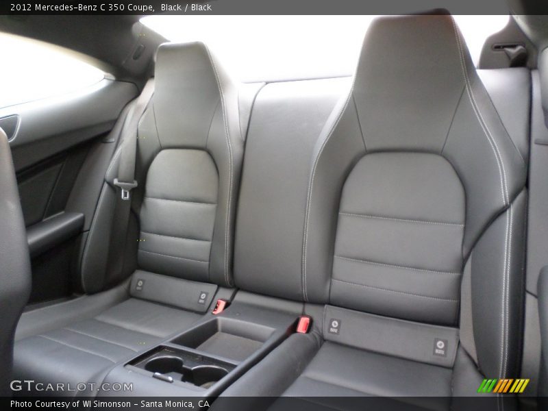 Black / Black 2012 Mercedes-Benz C 350 Coupe