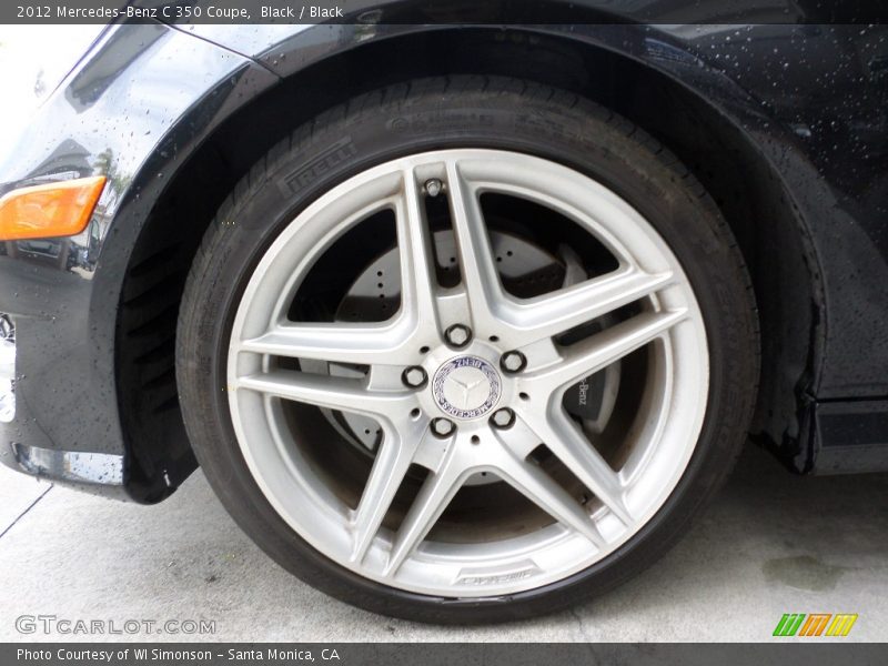 Black / Black 2012 Mercedes-Benz C 350 Coupe