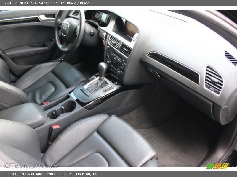 Brilliant Black / Black 2011 Audi A4 2.0T Sedan
