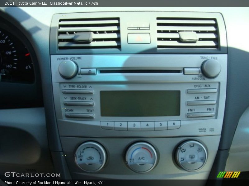 Classic Silver Metallic / Ash 2011 Toyota Camry LE