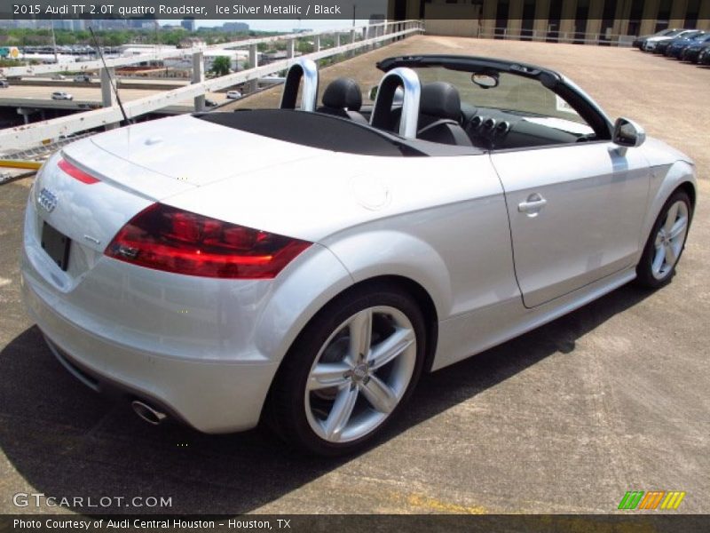 Ice Silver Metallic / Black 2015 Audi TT 2.0T quattro Roadster