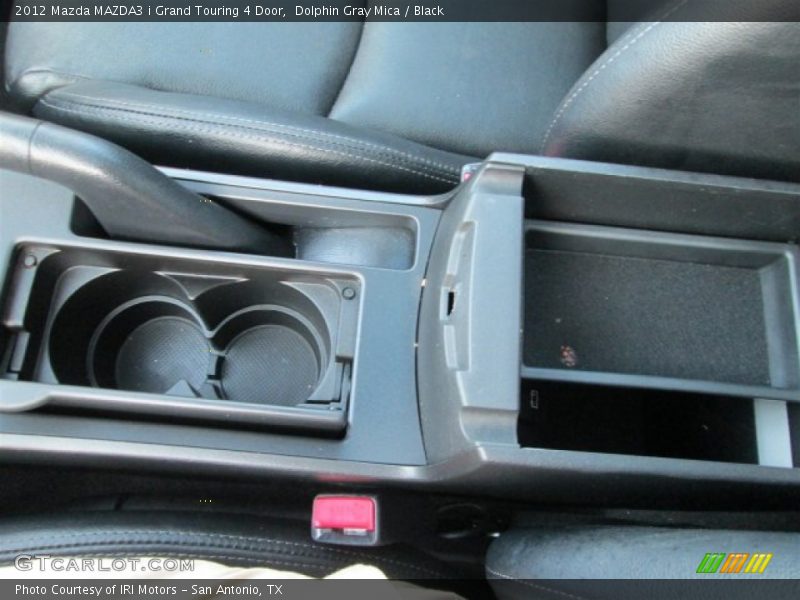 Dolphin Gray Mica / Black 2012 Mazda MAZDA3 i Grand Touring 4 Door