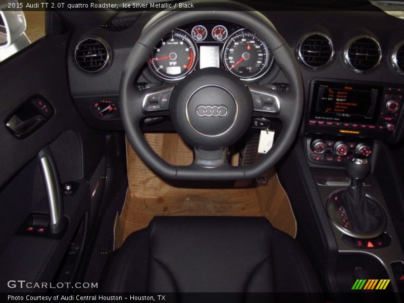 Ice Silver Metallic / Black 2015 Audi TT 2.0T quattro Roadster