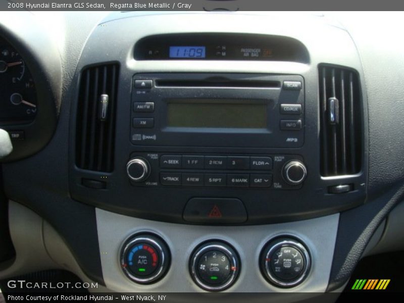 Regatta Blue Metallic / Gray 2008 Hyundai Elantra GLS Sedan