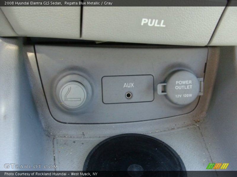 Regatta Blue Metallic / Gray 2008 Hyundai Elantra GLS Sedan