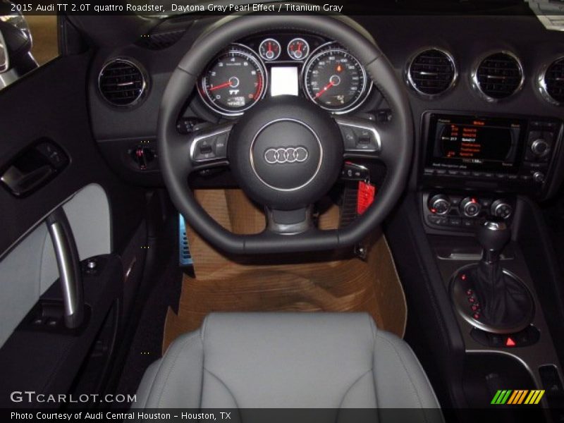 Dashboard of 2015 TT 2.0T quattro Roadster