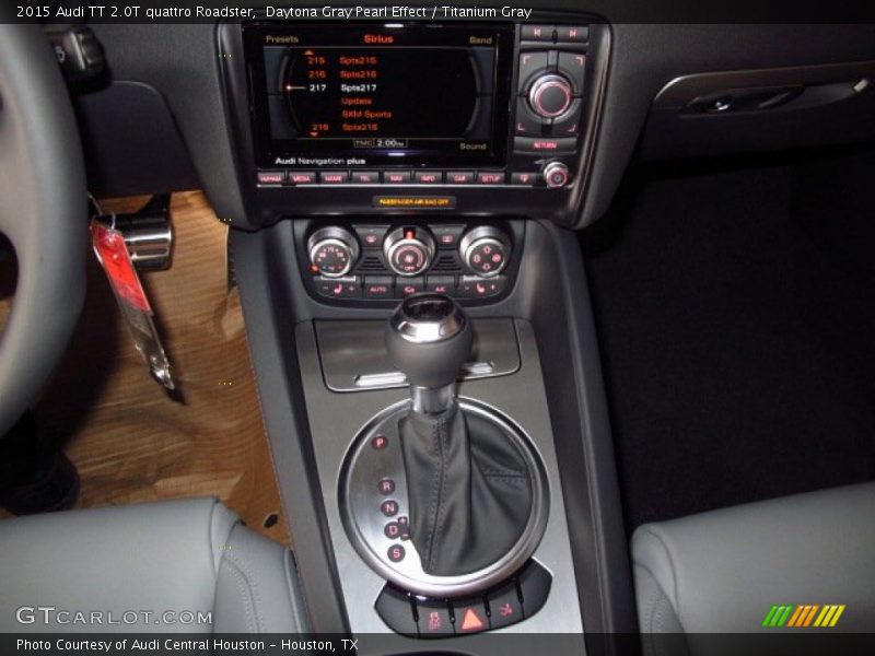  2015 TT 2.0T quattro Roadster 6 Speed Audi S tronic dual-clutch Automatic Shifter