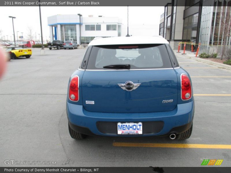 Surf Blue / Carbon Black 2011 Mini Cooper Countryman